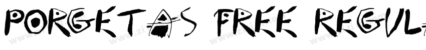 Porgetas Free Regula字体转换